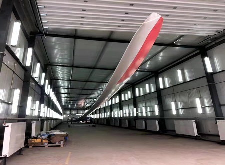 風電葉片涂裝線現場案例2
